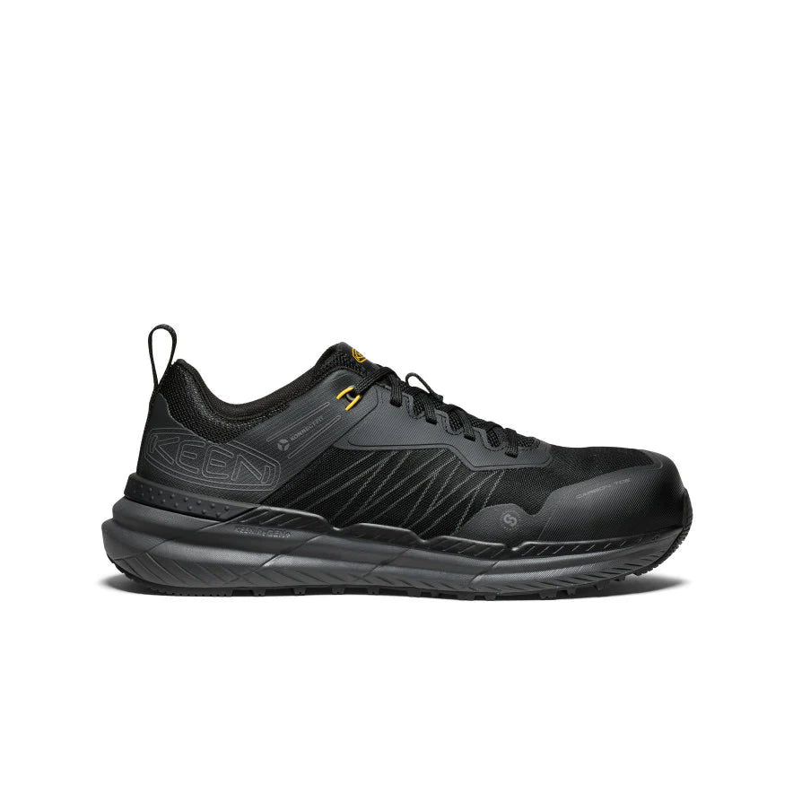 KEEN Men's Speedworks Black Carbon Toe EH 1030300