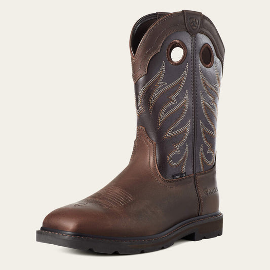 Ariat Groundwork Wide Square Toe Steel Toe Work Boot 10034717