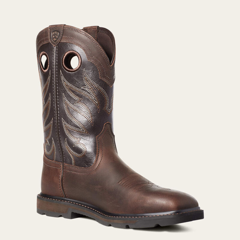 Ariat Groundwork Wide Square Toe Steel Toe Work Boot 10034717
