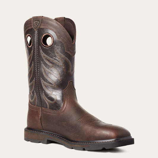 Ariat Groundwork Wide Square Toe Steel Toe Work Boot 10034717