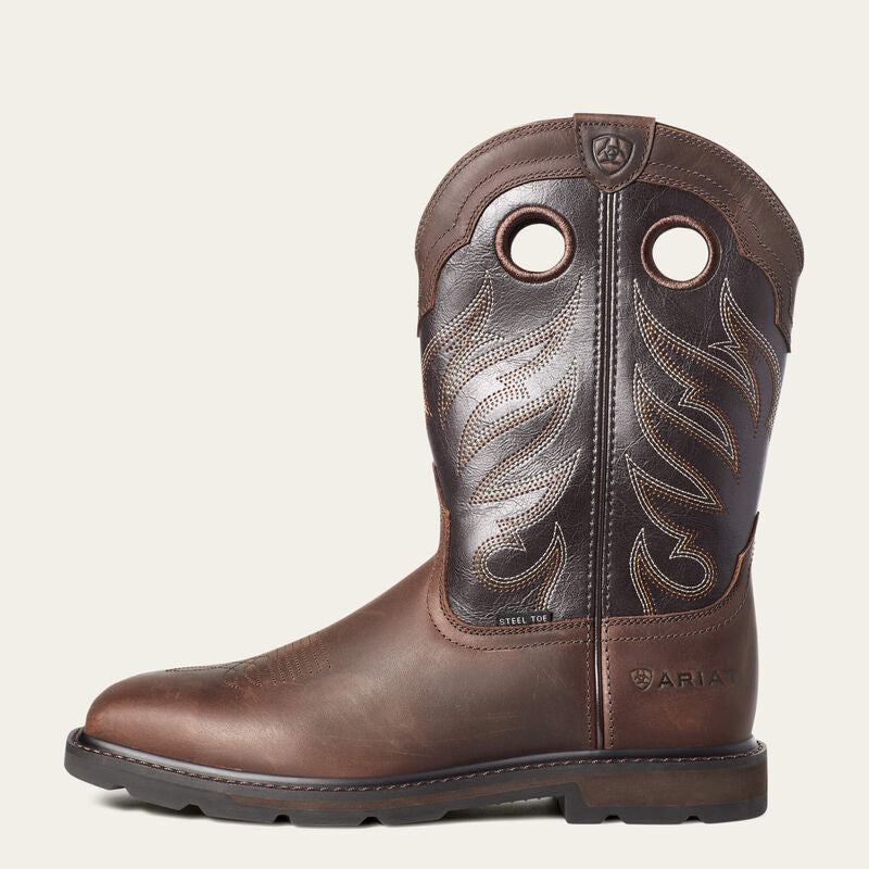 Ariat Groundwork Wide Square Toe Steel Toe Work Boot 10034717