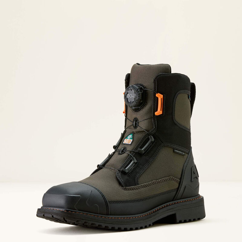 Ariat RigTEK Wildcat Boa 8" CSA Waterproof Comp Toe 10035930