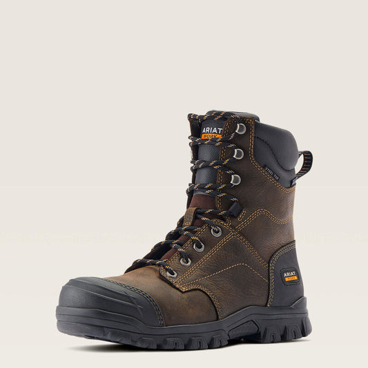 Ariat Treadfast 8" Waterproof Steel Toe Work Boot 10042496