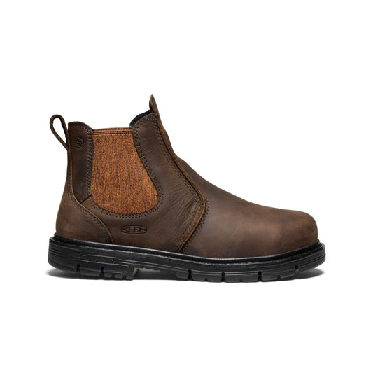 KEEN Women's San Jose Pull-On 90° Brown Alloy Toe EH  1030649