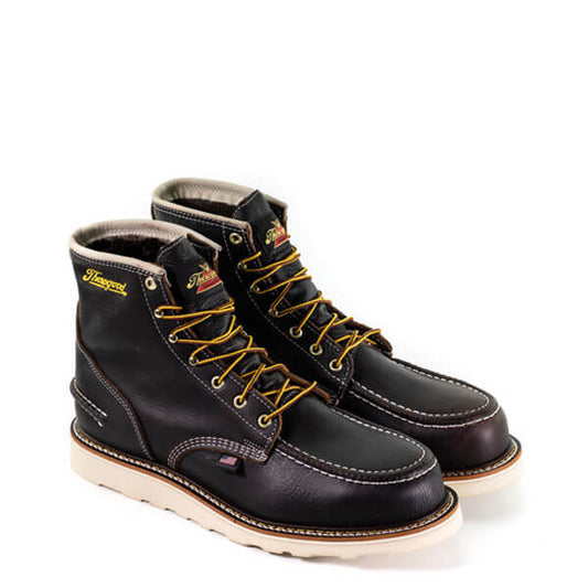 Thorogood 6" Moc Toe Wedge Sole Waterproof Steel Toe 804-3600