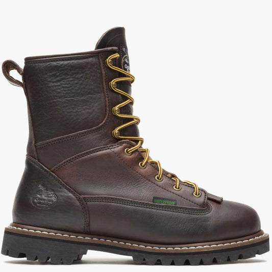 Georgia Men's Low Heel Logger Steel Toe Waterproof EH G103
