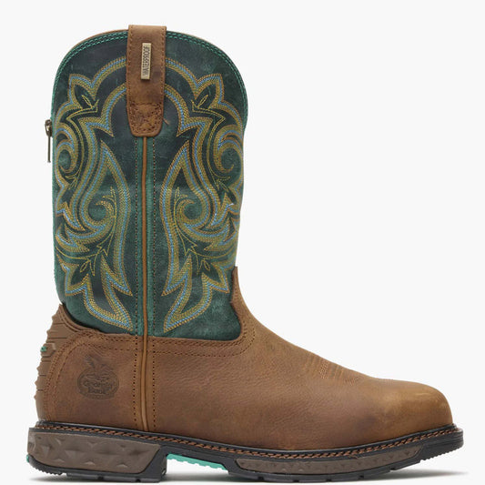 Women's Georgia Boot Pull On Steel Toe Waterproof EH GB00386