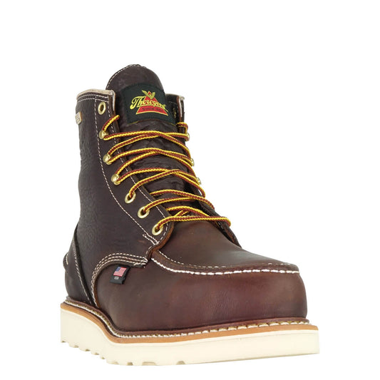 Thorogood 6" Moc Toe Wedge Sole Waterproof Steel Toe 804-3600