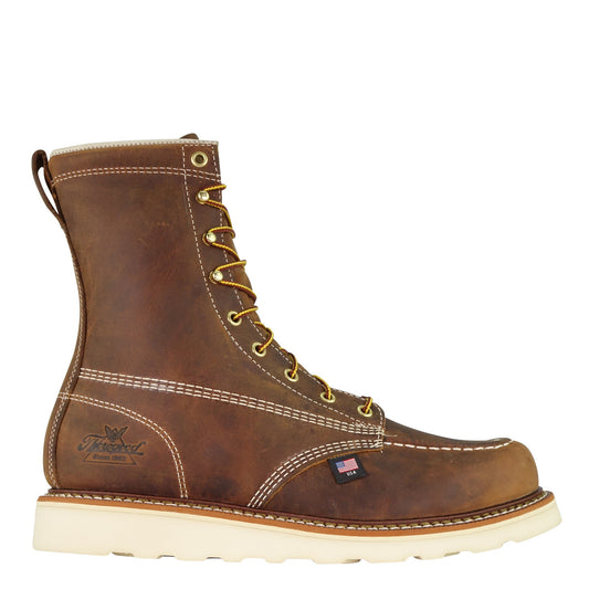 Thorogood 8" Moc Toe Wedge Crazy Horse Steel Toe 804-4478