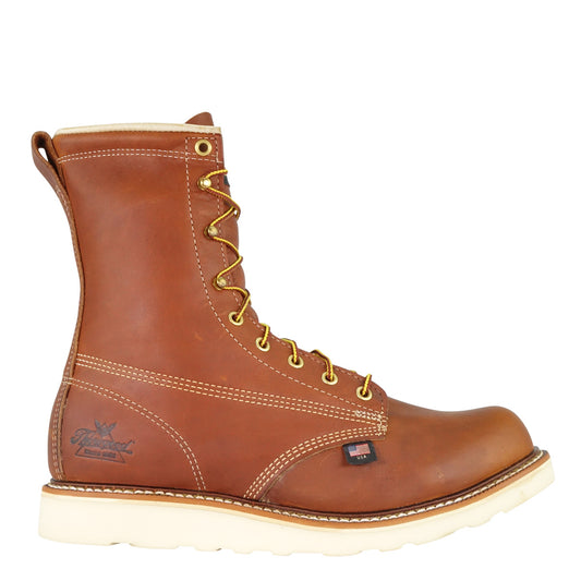 Thorogood 8" Plain Toe Tobacco Steel Toe 804-4364
