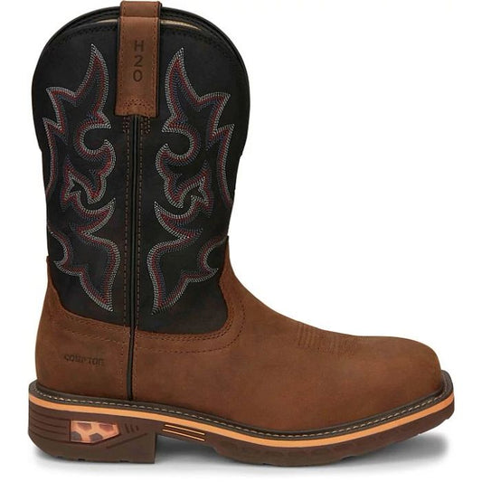 Justin Resistor 11" Nano Composie Toe Work Boot CR4012
