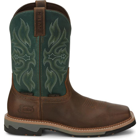Justin Bolt 11" Composite Toe Waterproof Work Boot SE4105