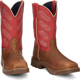 Tony Lama Energy Red Square Toe Waterproof Comp. Toe TW3400