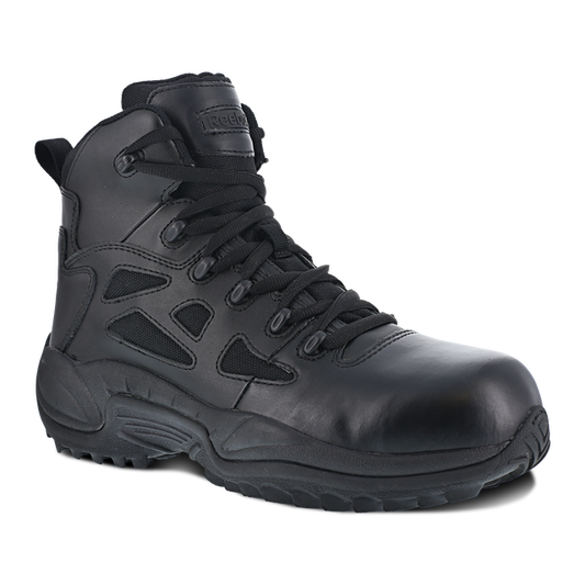 Reebok Men's Rapid Response RB 6" Black Comp. Toe EH RB8674