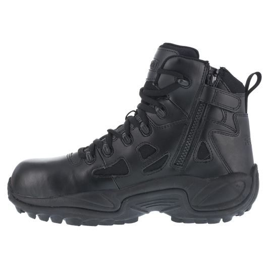 Reebok Men's Rapid Response RB 6" Black Comp. Toe EH RB8674
