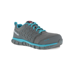 Reebok Women's Sublite Blue and Grey Comp. Toe ESD RB045